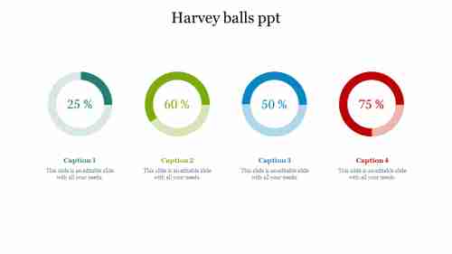 Harvey balls ppt